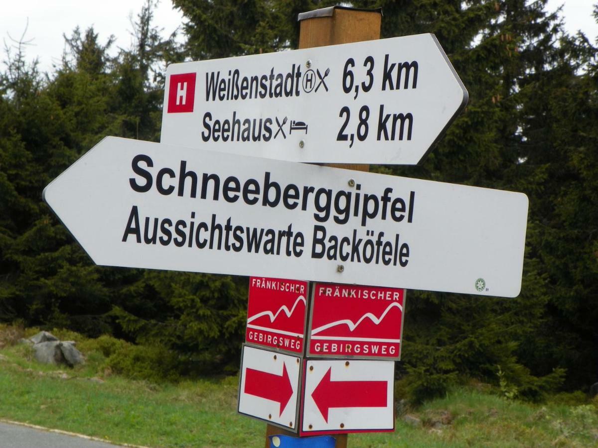 Ferienwohnung Am Weissenstaedter See Weißenstadt Eksteriør bilde